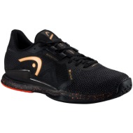  head sprint pro 3.5 sf black orange eur 42 men`s tennis shoes
