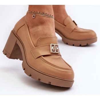 women`s shoes with a chunky heel with σε προσφορά