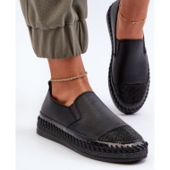  women`s leather platform shoes black d&a