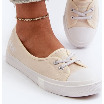 women`s lee cooper beige sneakers σε προσφορά