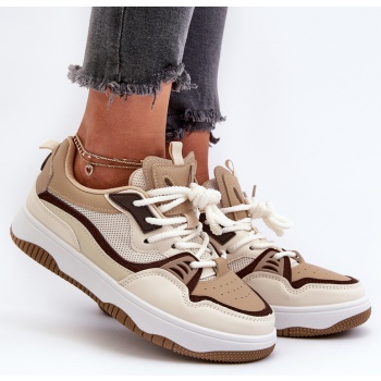 women`s platform sneakers brown etnaria σε προσφορά