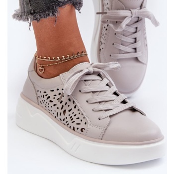 women`s openwork platform sneakers σε προσφορά