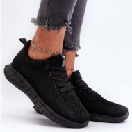  black women`s textile sports shoes kehope