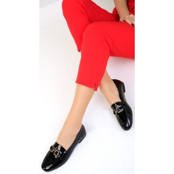 soho black patent leather women`s flats σε προσφορά