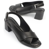  capone outfitters capone black women`s open toe heels shoes