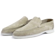  ducavelli facile suede genuine leather men`s casual shoes. loafers shoes sand beige.