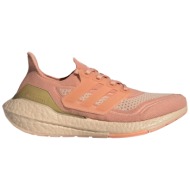  adidas ultraboost 21 ambient blush women`s running shoes