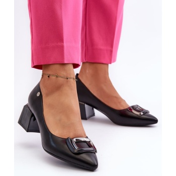 block heels with embellishments, eco σε προσφορά