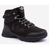  men`s insulated trekking shoes lee cooper black