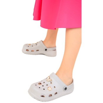 soho gray-y women`s slippers 17057