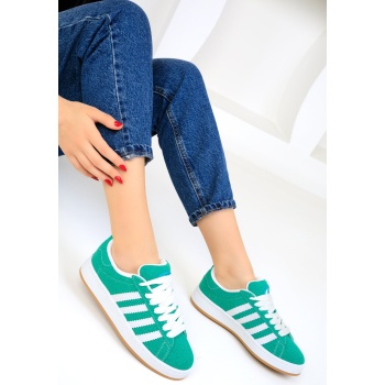 soho green-white unisex sneakers 19000