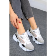  soho ice-powder-white women`s sneakers 17226