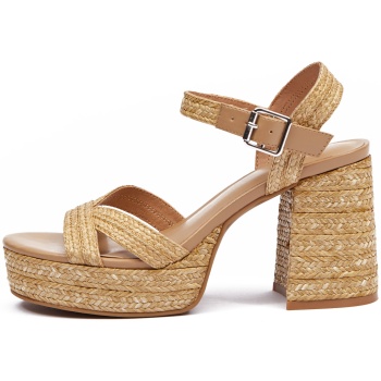 orsay brown women`s heeled sandals  σε προσφορά