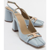  luvishoes forlev bebe blue skin women`s heeled shoes