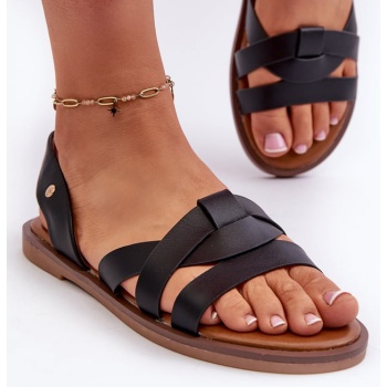 women`s flat sandals made of vinceza σε προσφορά