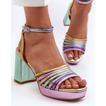women`s high heeled sandals d&a σε προσφορά