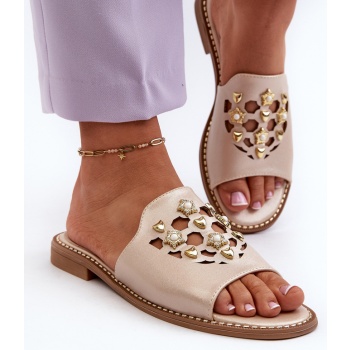 women`s shiny sandals with σε προσφορά