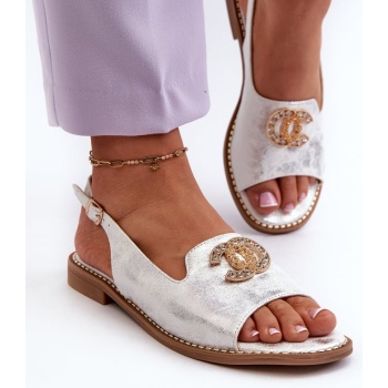 women`s sandals with decoration