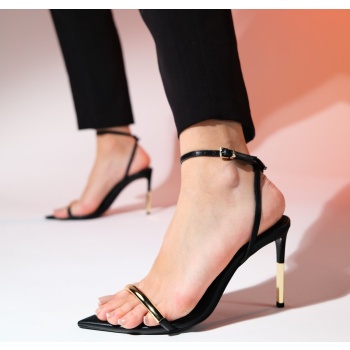 luvishoes bruno black skin single strap σε προσφορά