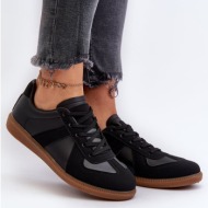  women`s black braidn low-top sneakers