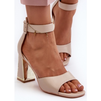 elegant women`s high-heeled sandals σε προσφορά