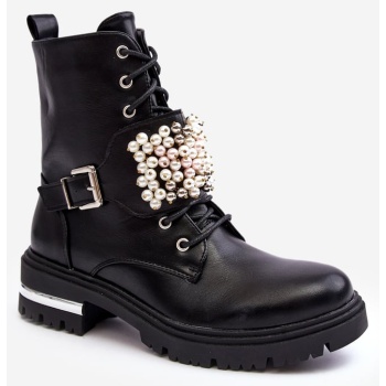 insulated women`s ankle boots decorated σε προσφορά