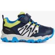  dark blue geox magnetar sneakers for boys - boys