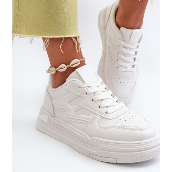 women`s platform sneakers made of eco σε προσφορά