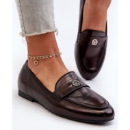  women`s flat-heeled loafers black sylvaine