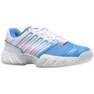  women`s tennis shoes k-swiss bigshot light 4 silver lake blue eur 40