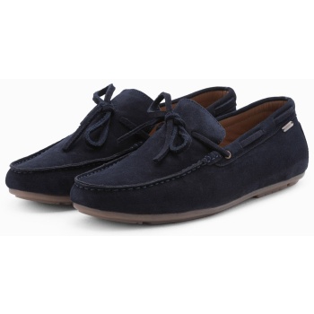 ombre men`s leather moccasin shoes with σε προσφορά