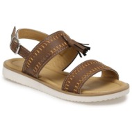  polaris 512491.f brown child girl sandals