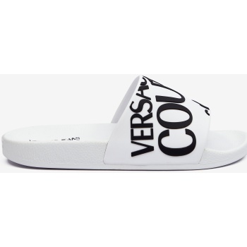 white women`s slippers versace jeans