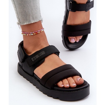 women`s big star platform sandals black σε προσφορά