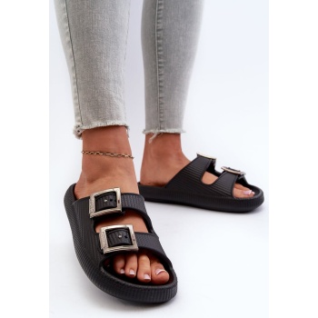 women`s lightweight slippers zaxy black σε προσφορά