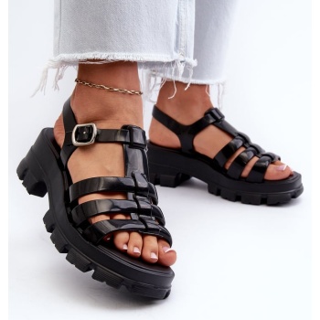 zaxy women`s sandals black σε προσφορά