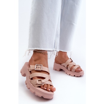 women`s low-heeled slippers zaxy light σε προσφορά