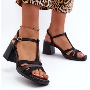 women`s high-heeled sandals made of σε προσφορά