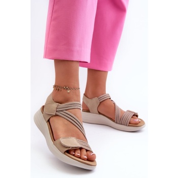 women`s comfortable velcro sandals σε προσφορά