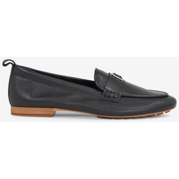 black women`s leather moccasins tommy σε προσφορά