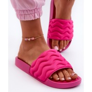  lightweight women`s slippers for pool fuchsia beliordia