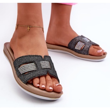 comfortable shiny women`s slippers σε προσφορά