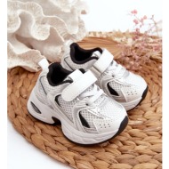  children`s velcro sneakers white and black ephona