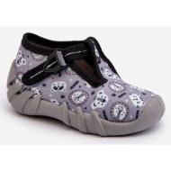  comfortable children`s slippers befado grey