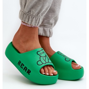 women`s foam slippers with a solid sole σε προσφορά