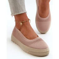  women`s slip-on sneakers on the pink pimadea platform