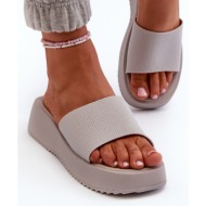  women`s platform slippers and wedge grey vimarils