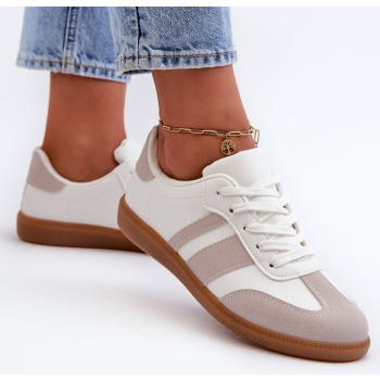 women`s low eco leather sneakers white