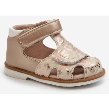 children`s patterned velcro sandals