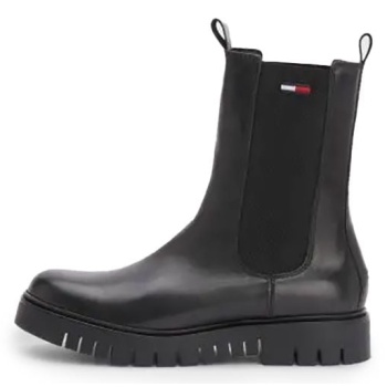 boots - tommy jeans long che black σε προσφορά